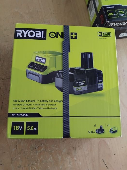 Klucz udarowy RYOBI + akumulator