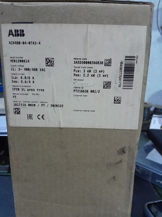 Variador da marca ABB