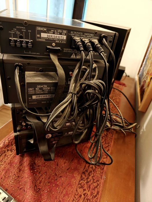 Wieża Segmentowa DENON U-200 | Kolumny SC-E200 | Sprawna