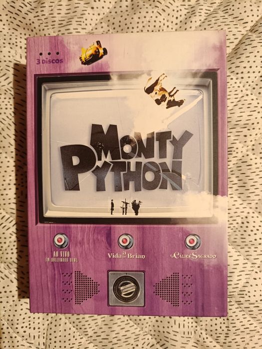 Pack 3 filmes dos Monty Python em DVD (portes grátis)
