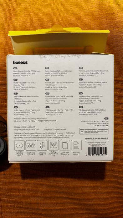 Baseus airgo earbuds