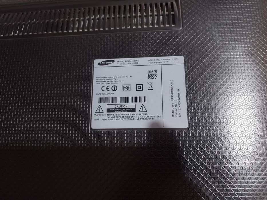 TV 42" Samsung com avaria