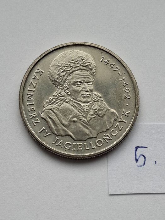 Moneta 20000zł _ Kazimierz IV Jagielończyk _ 1993