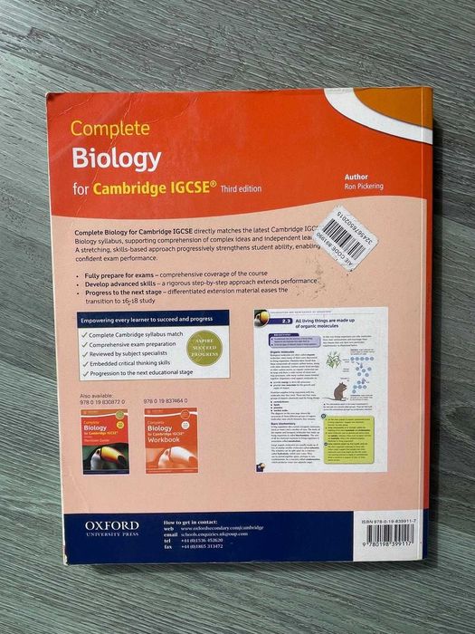 Complete Biology for Cambridge IGCSE – Usado