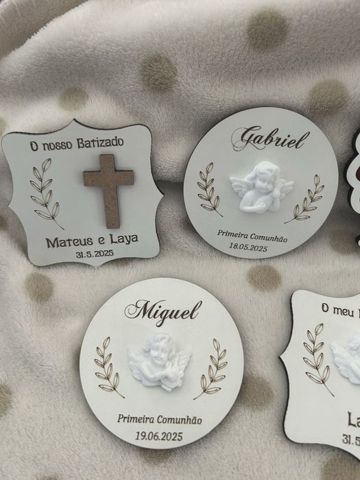 Lembranças batizado e comunhão personalizadas