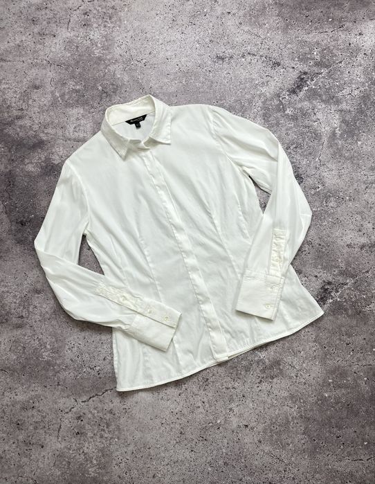 Женская белая рубашка блуза Massimo Dutti S/M (36)