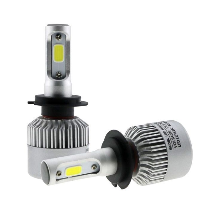 Светодиодные led лед лэд лампы H4 гарантия 12 мес н7 н1 н3 нв4 н11 н27