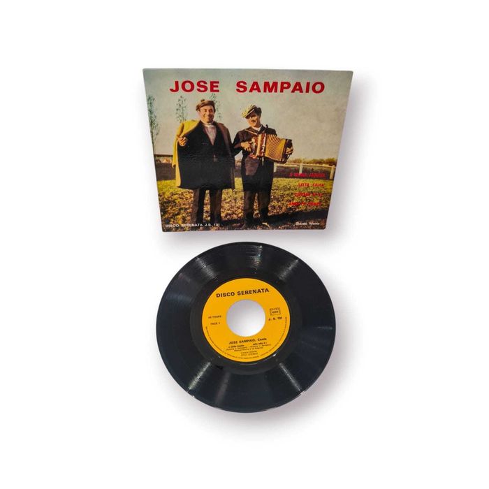 Vinil Single José Sampaio – Disco Serenata J.S. 131 (45 RPM) – VG+