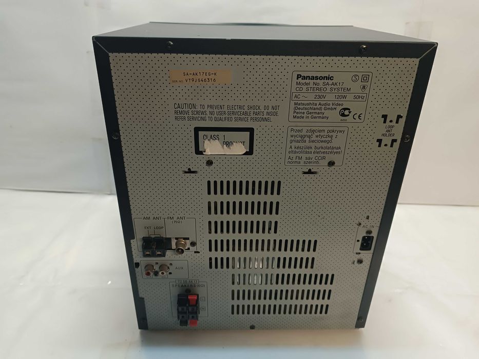 Музыкальный центр Panasonic sa-ak17: 1 300 грн. - Музыкальные