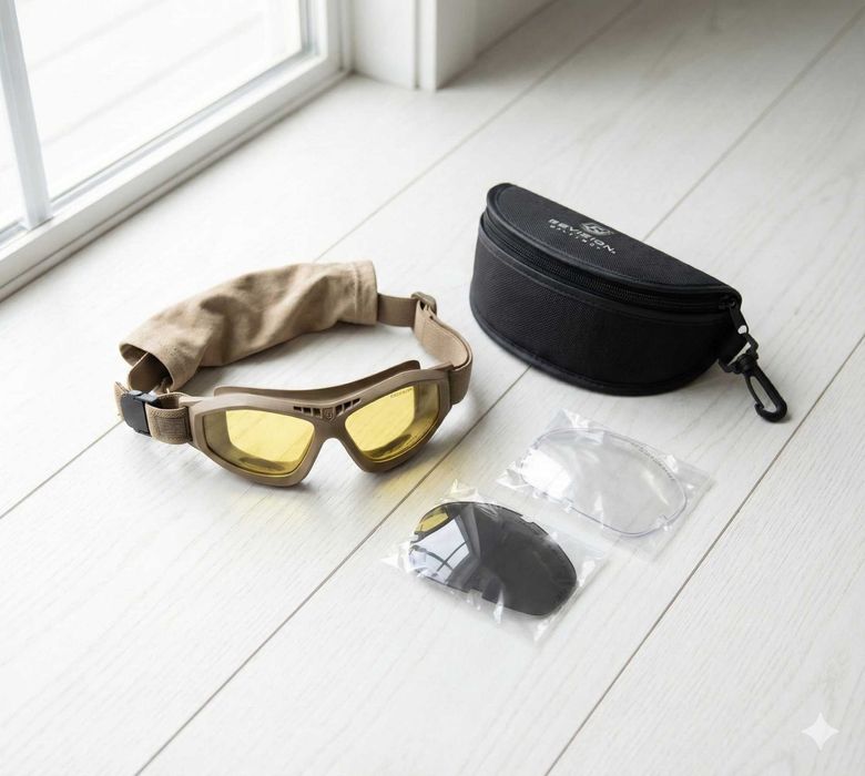 Gogle Balistyczne Revision Bullet Ant US Army Desert | 3 Szybki |