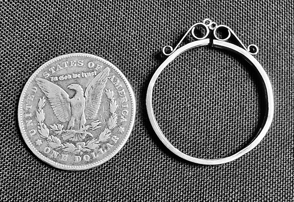 Moeda antiga Morgan USD1878