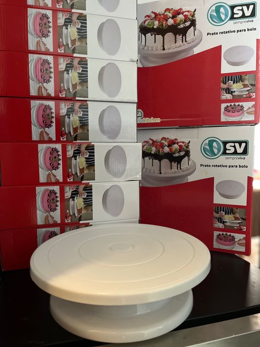 Prato Rotativo  para decorar bolos425032830178437123