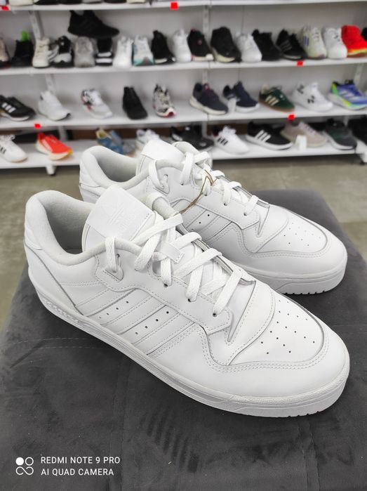 ОРИГІНАЛ 100% Кросівки Adidas Rivalry Low Blanc White GX2272 46 2/3