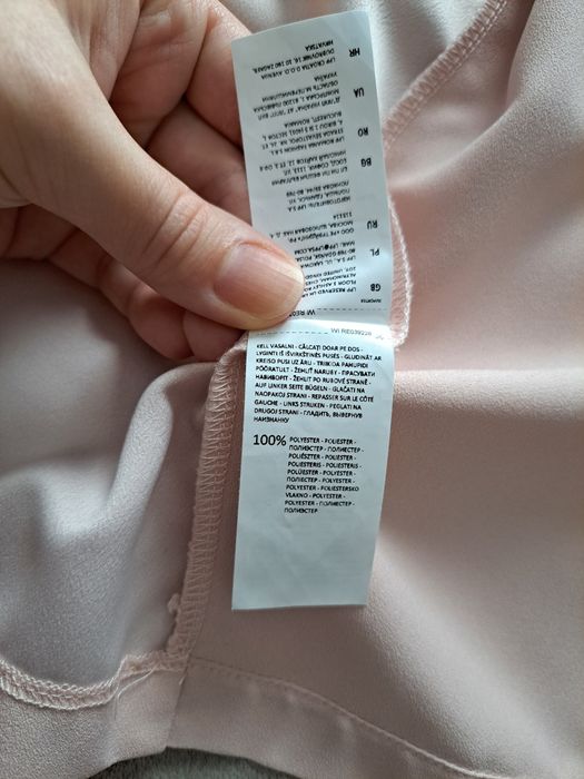 Marynarka żakiet letni pastelowy róż luźny krój oversize