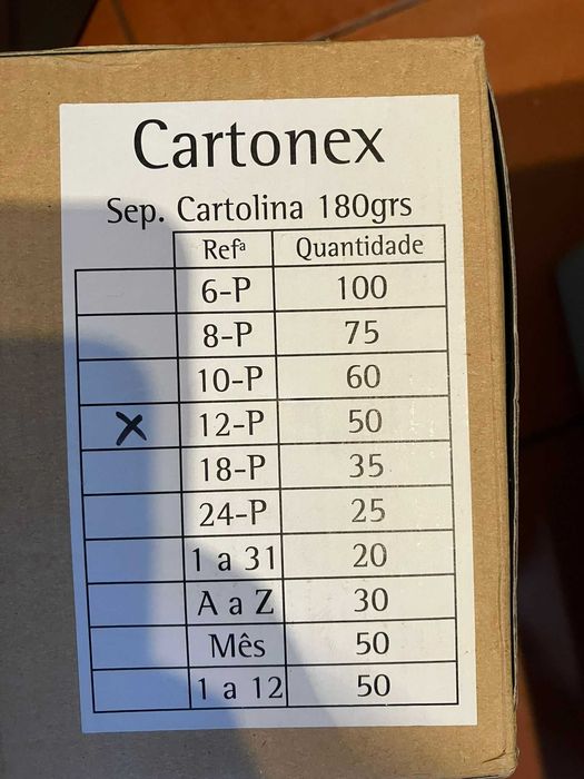 Separador 12 posições