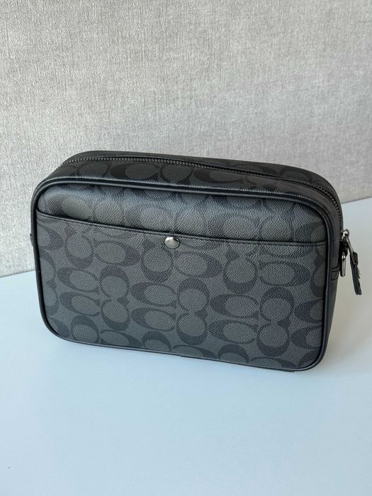 Мужская сумка Coach / мессенджер Coach / сумка коач / Coach Crossbody