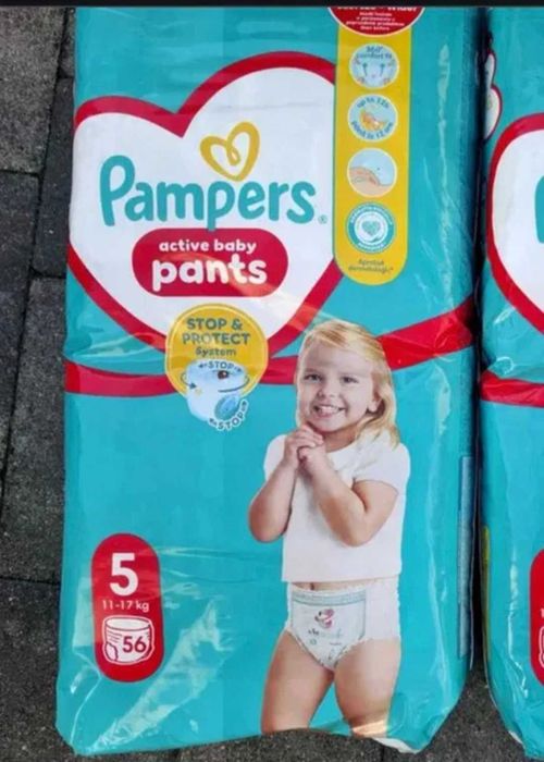 Pieluszki pampers 5 112szt.
