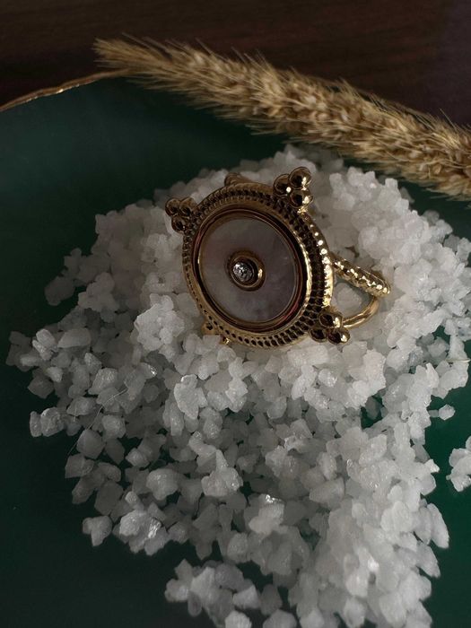 Doce Harmonia – Anel Dourado Ajustável
