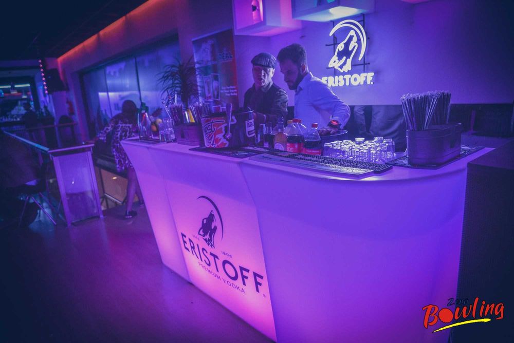 Mobiliario led balcões