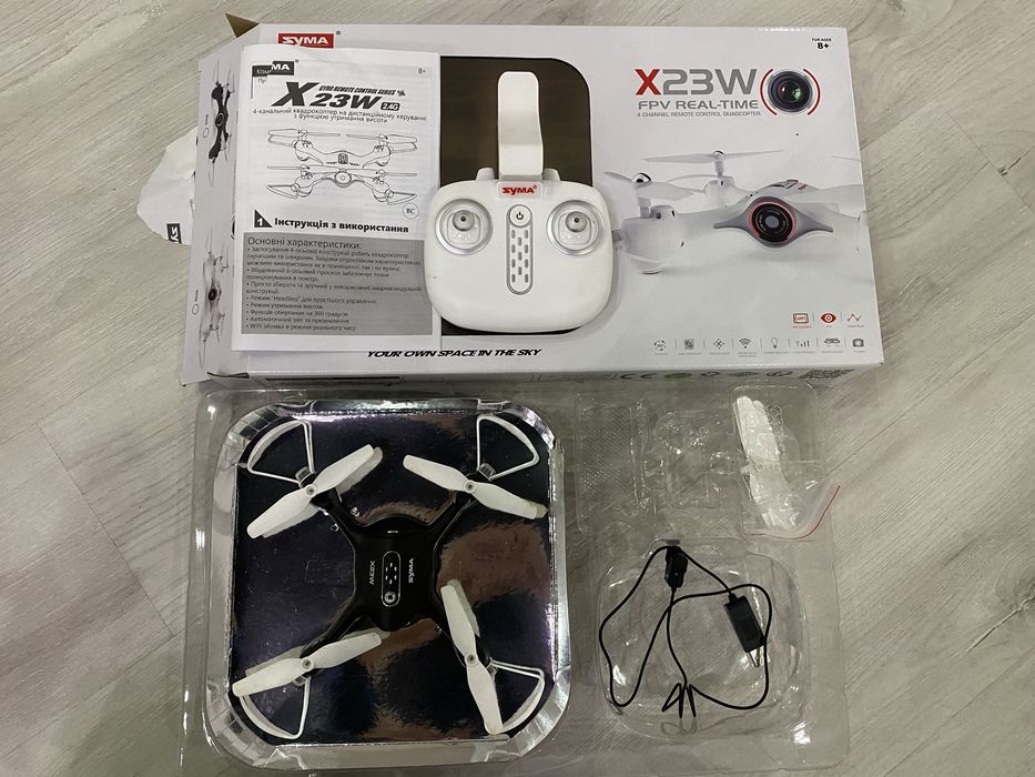 Дитячій Квадрокоптер Syma X23W дрон