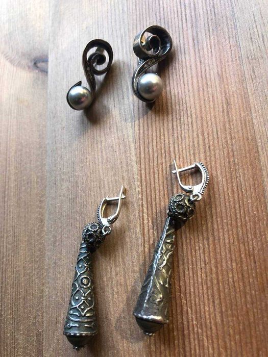 Сережки  -2 пари