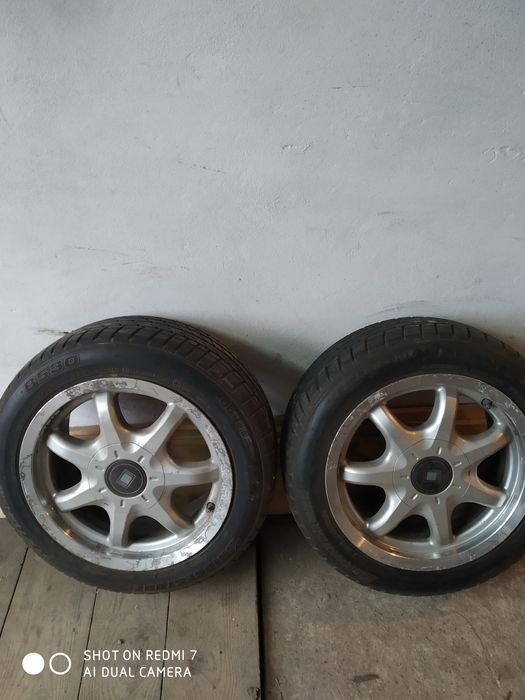 Диски титанові з резиною 185/55 R 15