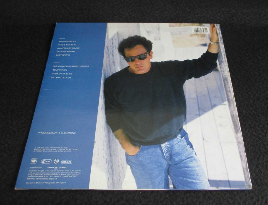 Disco LP Vinil Billy Joel The Bridge 1986