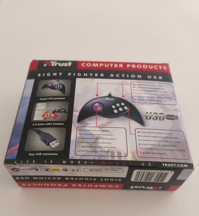Comando de jogos Trust Sight Fighter Action USB