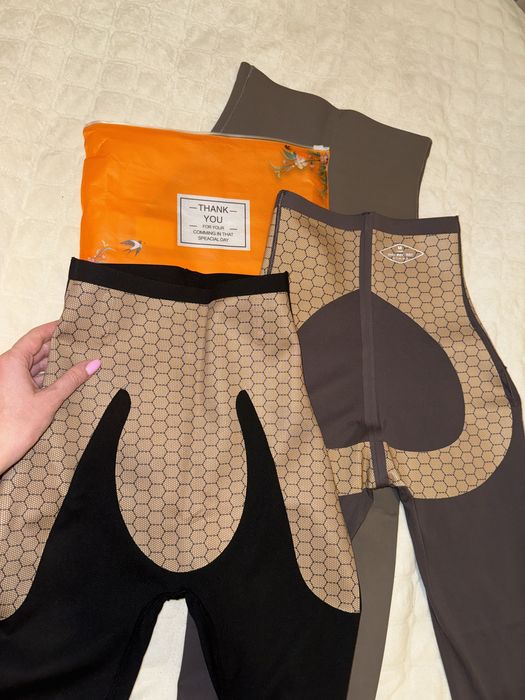 Лосіни  утягуючі з пуш-ап ефектом та з високою посадкою в талії