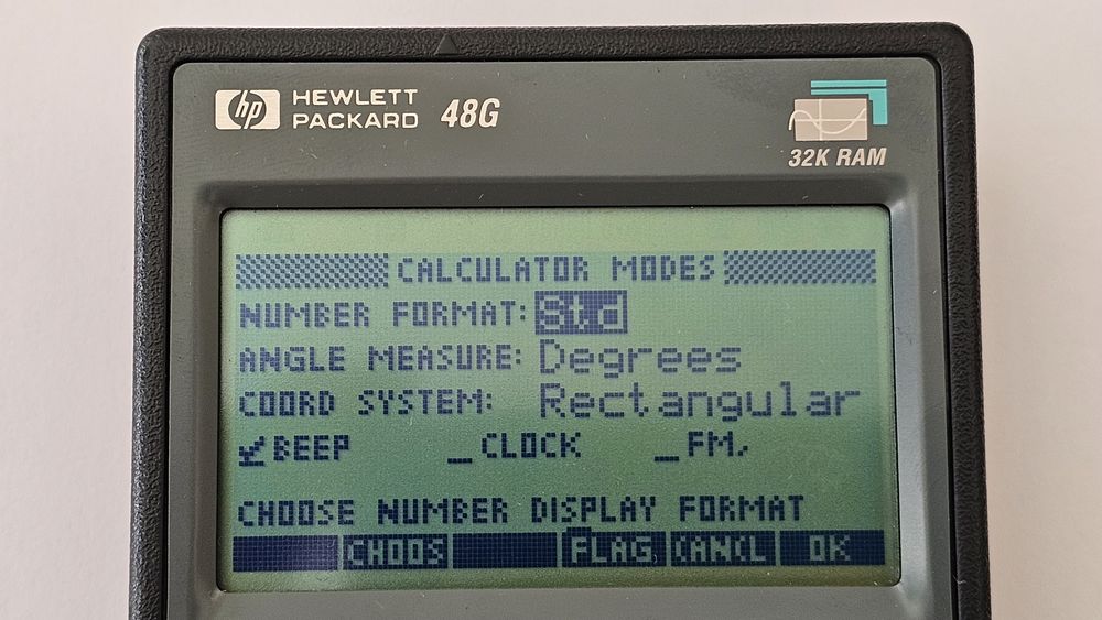 Calculadora científica HP 48G