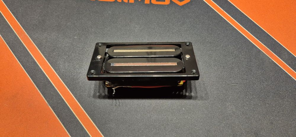 Przetwornik gitarowy, pickup sztabkowy humbucker
