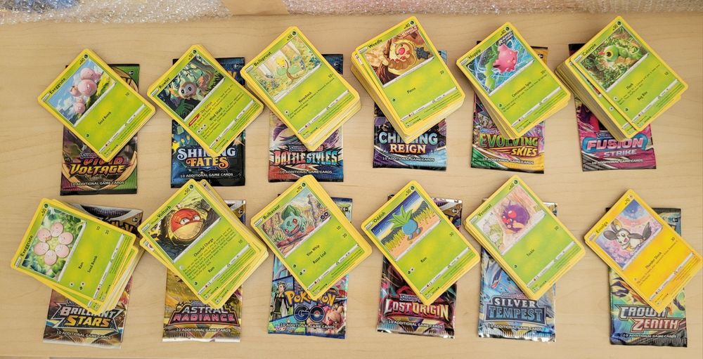 Pokémon cards - Bulk Várias Expansões