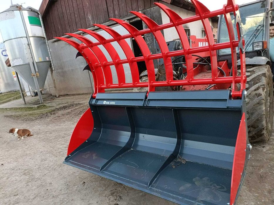 Łyżko krokodyl ząb palony  szuflo krokodyl do tura ładowarki ROL-STEEL