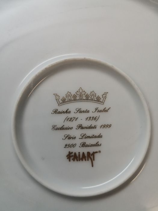 Baixela rainha Santa Isabel Nova