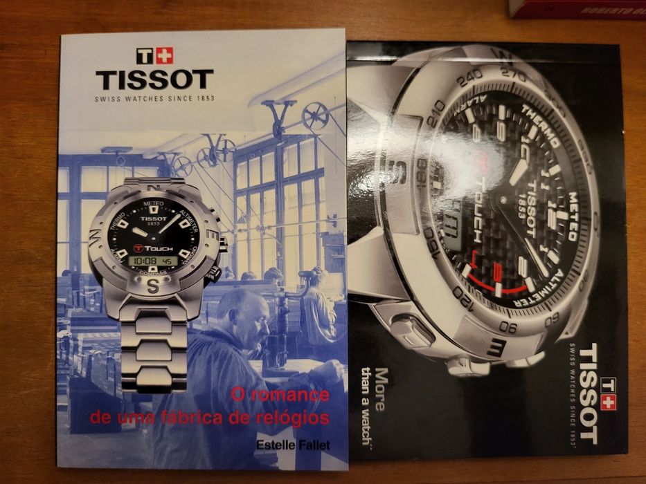 LEIA A DESCRIÇÃO - Tissot Moto GP 2007 + Tissot T-Race 2009