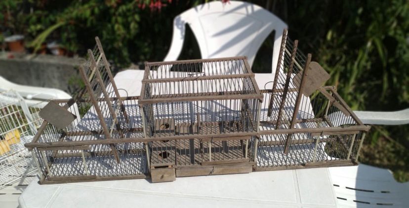 2 Gaiolas Artesanais para Armar