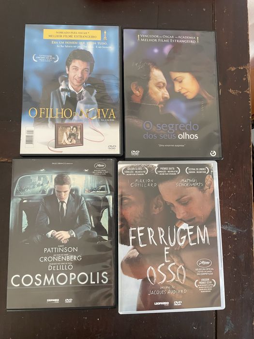 Vários dvds de filmes