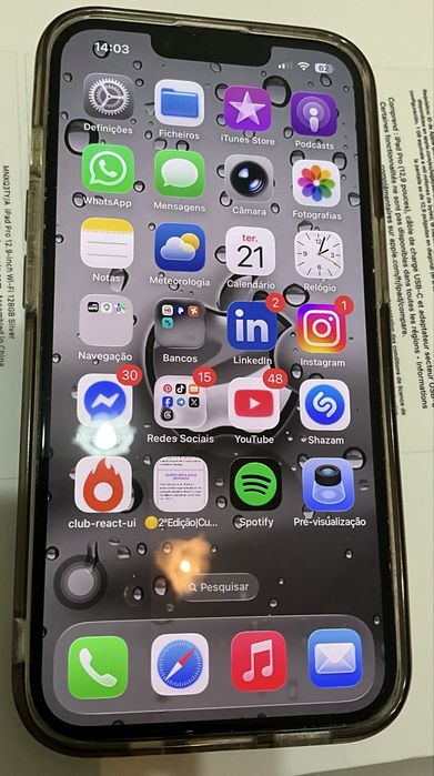 Iphone 14  | 128 GB | sem marcas de uso