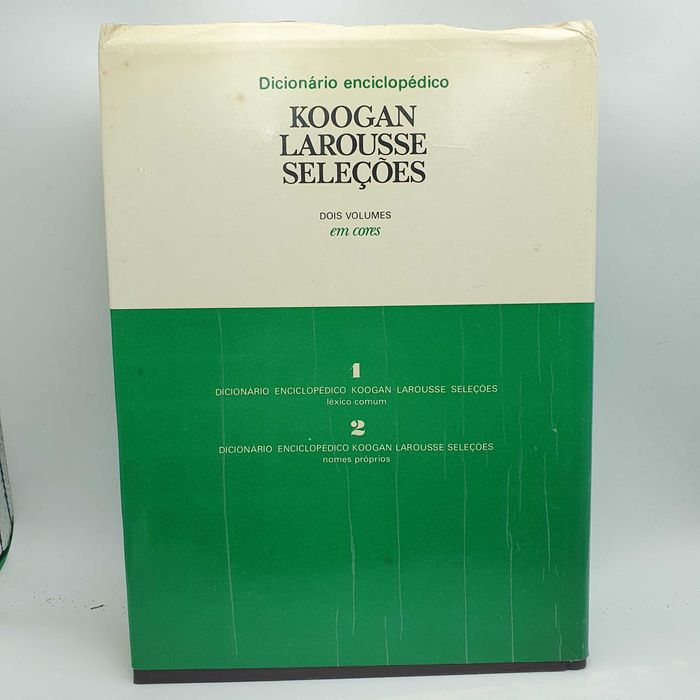 Livro - Dicionário Enciclopédico Koogan Larousse Selecções - Ref-EM