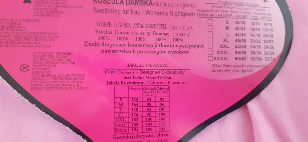 Piżama ciążowa Vienetta Secret