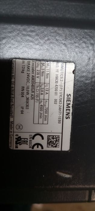 Serwomotor  Siemens