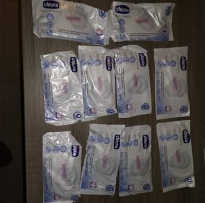 Discos amamentação Chicco novos selados