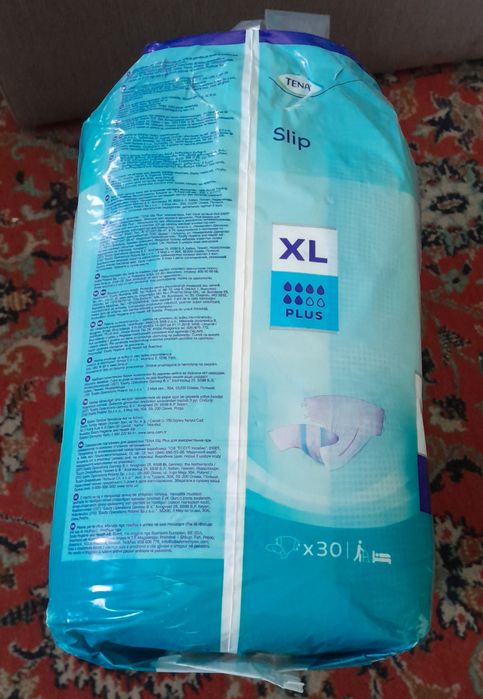Памперси Tena Slim plus XL 20 штукдля дорослого XL