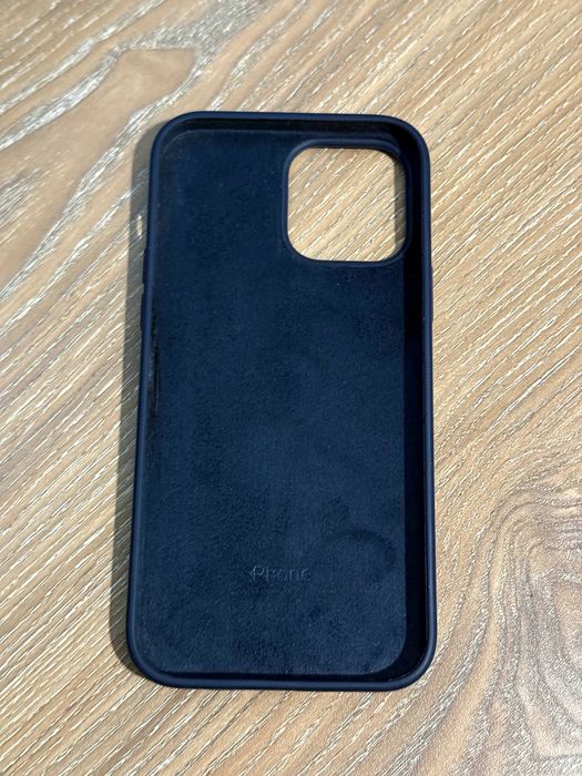 Capa Apple em Silicone Azul Marinho para iPhone 13 Pro Max