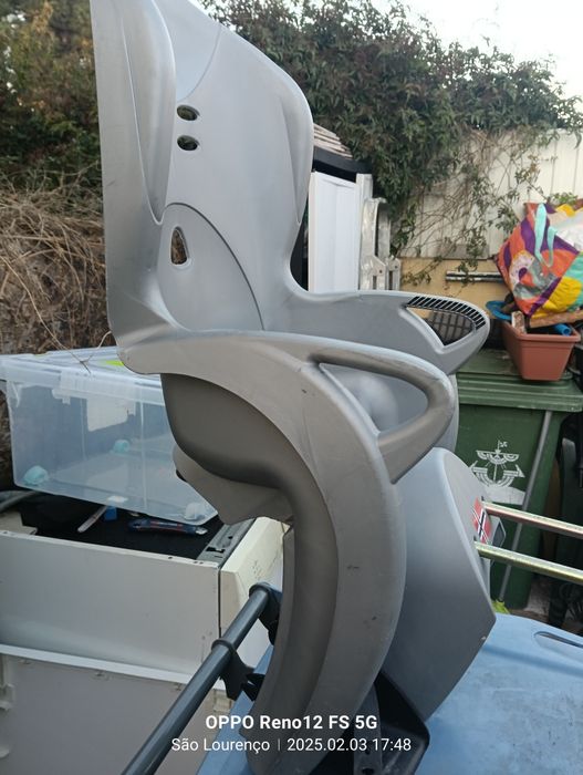 Cadeira transportadora bicicleta