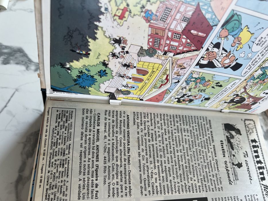 Revista Tintin – Volume 28 Encardernado (14.º Ano - Nºs 27 a 52)