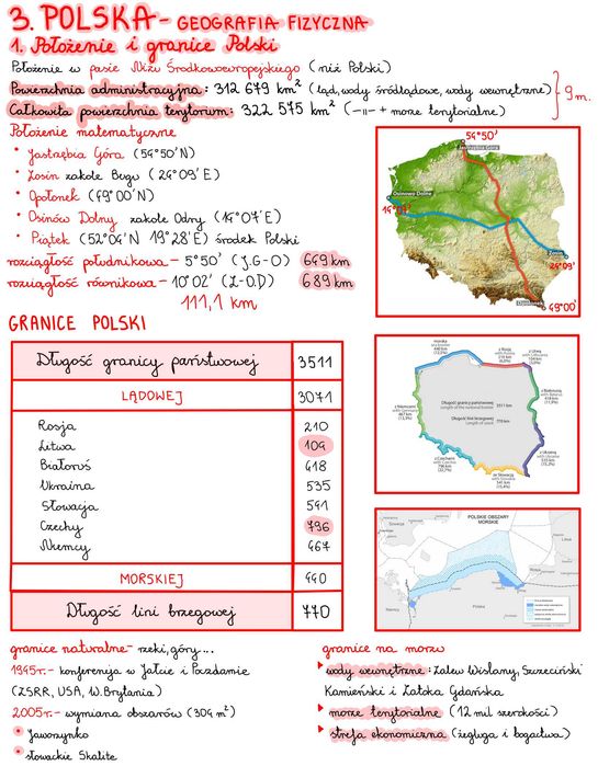 Notatki maturalne geografia matura 2026