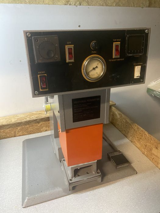 Prensa pneumatica textil