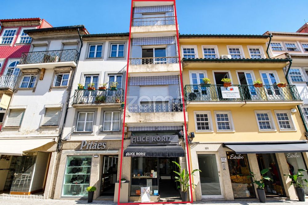 Apartamento T2 +1 no coração do Centro Histórico de Braga