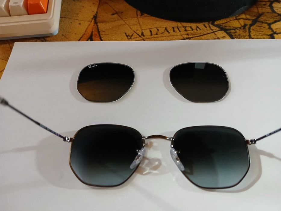 Lentes Ray-Ban Hexagonal 51/21 RB3548/N